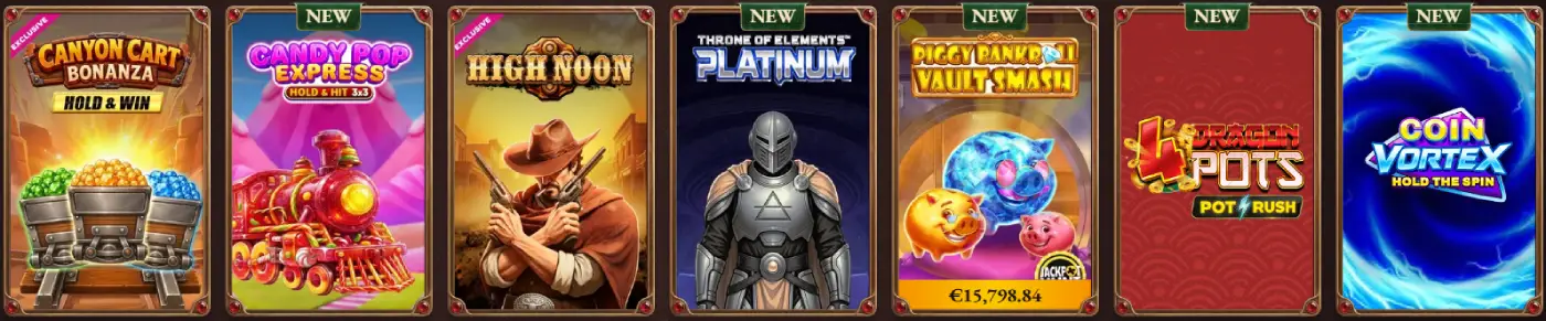 CrazyTower Casino new games