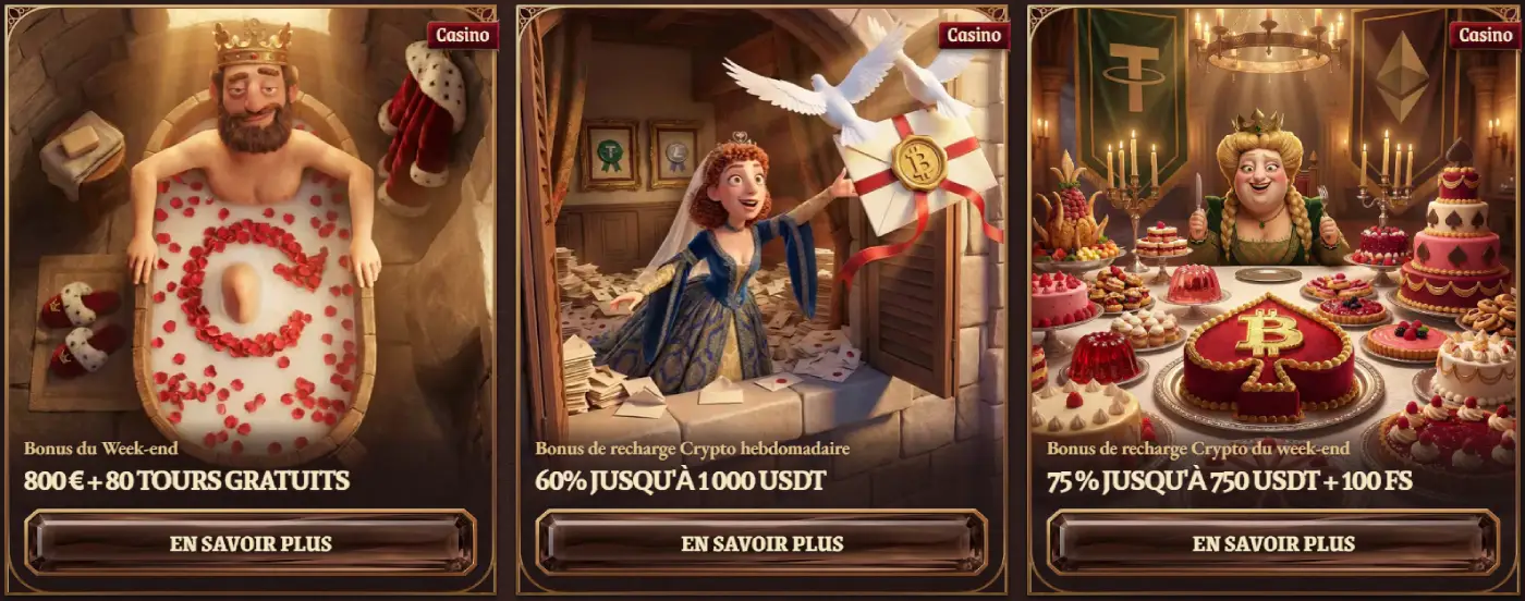 CrazyTower Casino FR Promotions