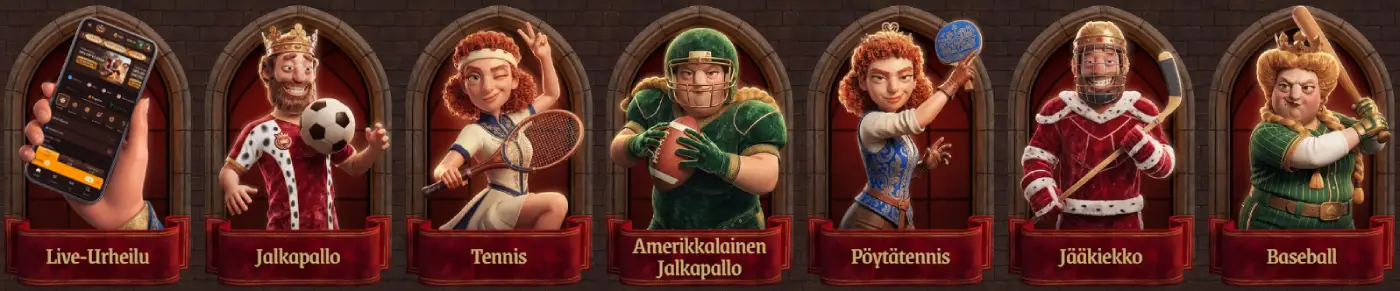 CrazyTower Casino Urheilu