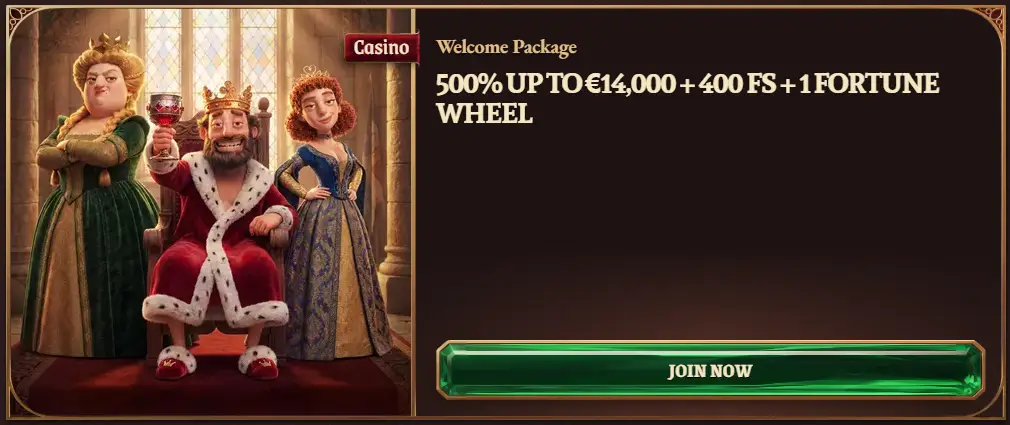 CrazyTower Casino Welcome Package