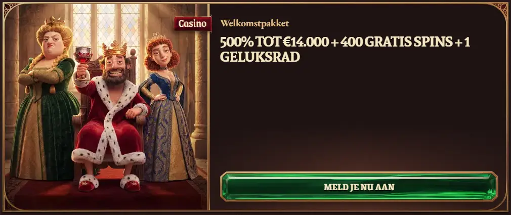 CrazyTower Casino Welkomstpakket